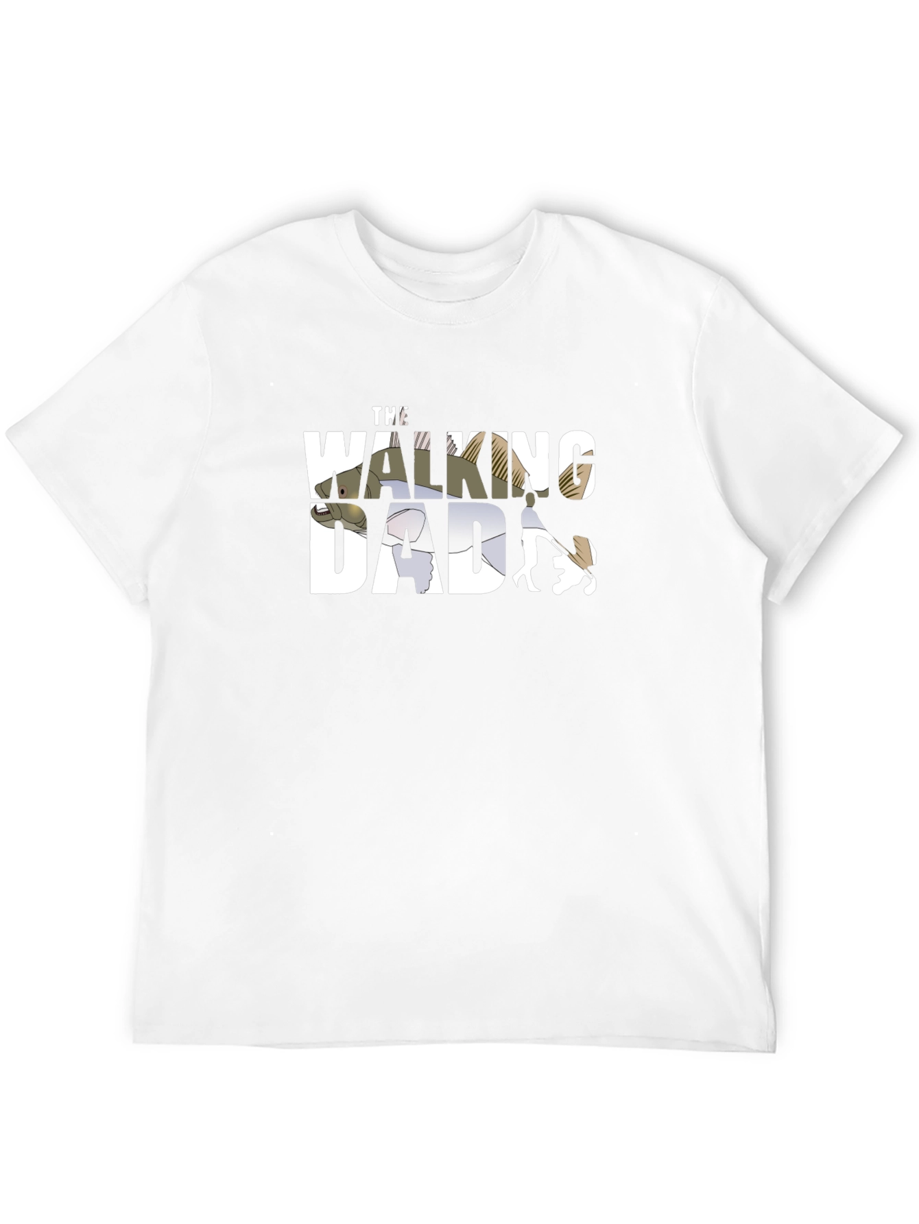 The Walking Dad Graphic T-Shirt - Black