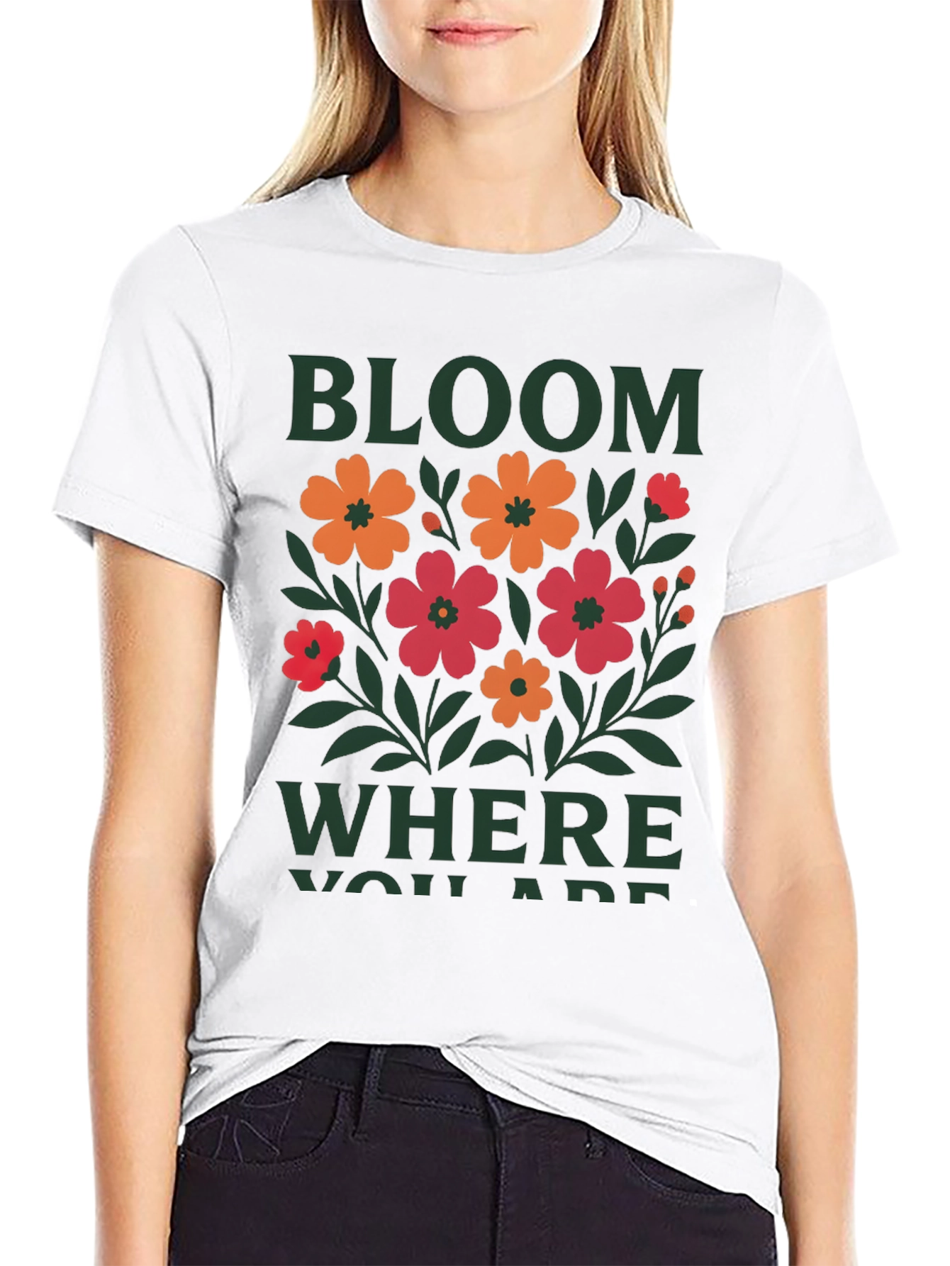 Bloom Where You Are Graphic Tee