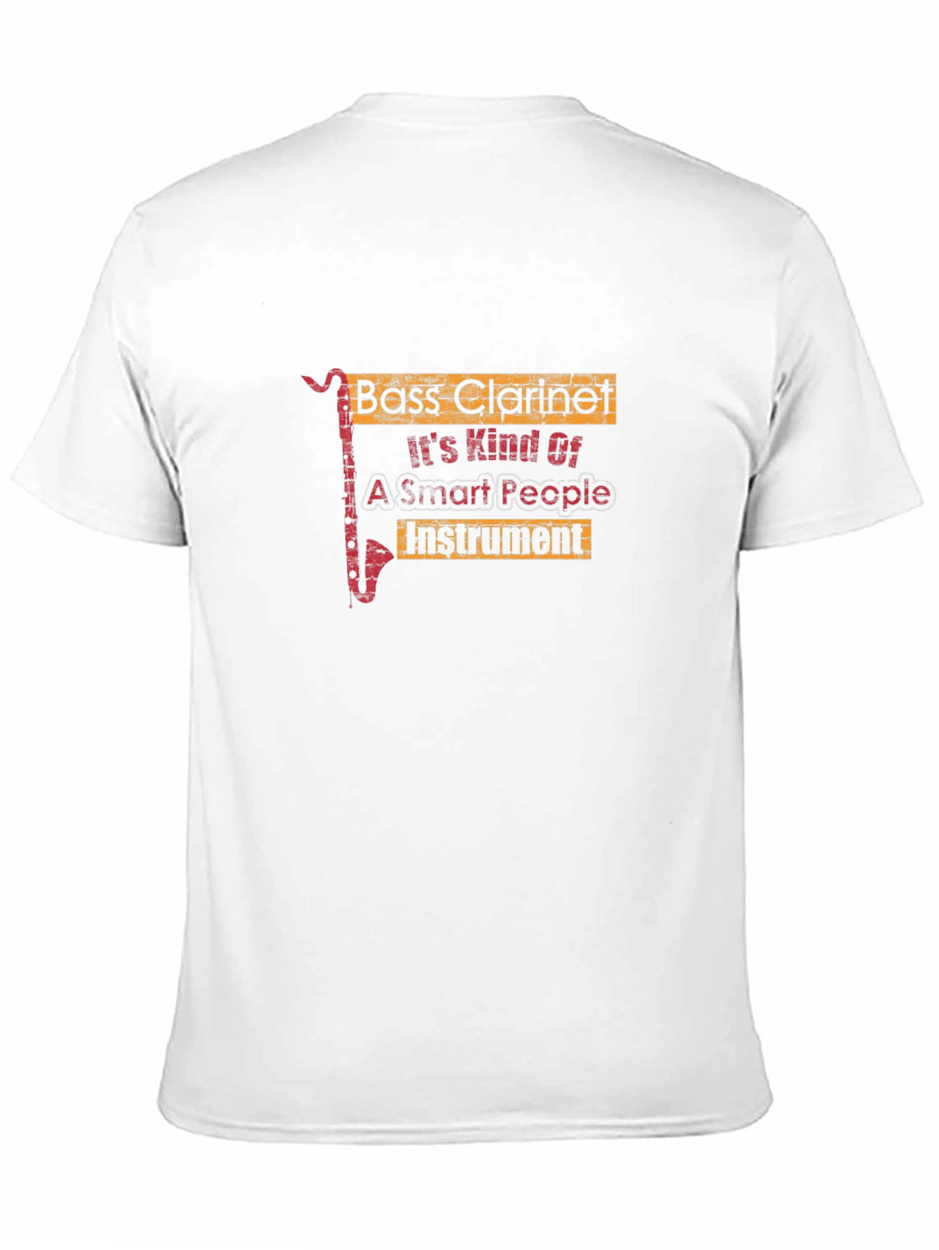 Bass Clarinet Smart People Instrument Graphic Tee