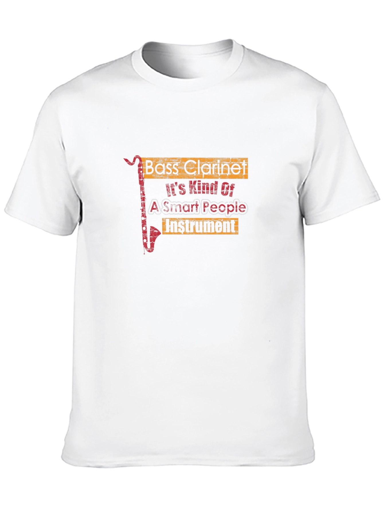 Bass Clarinet Smart People Instrument Graphic Tee