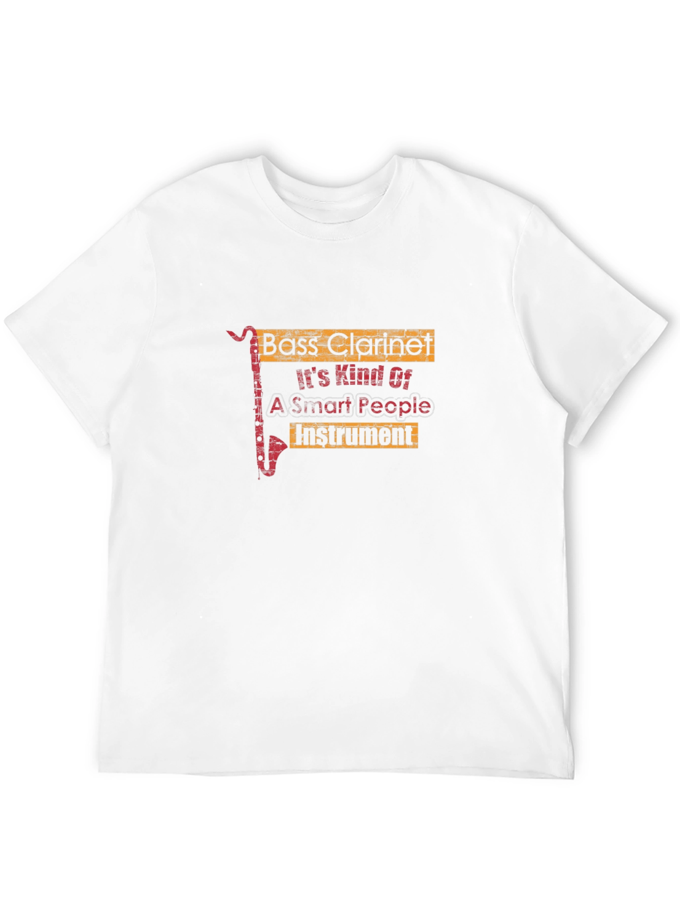 Bass Clarinet Smart People Instrument Graphic Tee