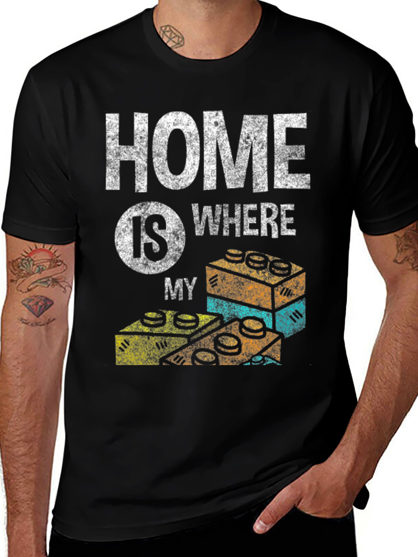Home is Where My Bricks Are T-Shirt