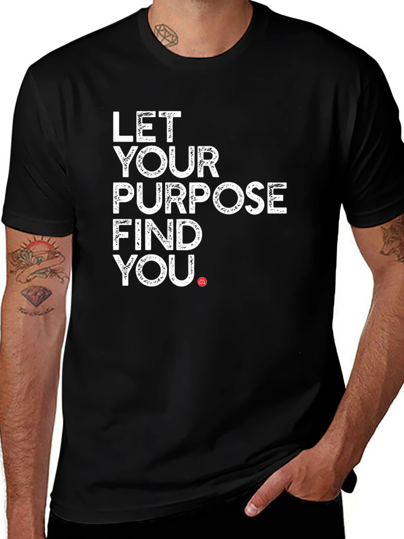 Let Your Purpose Find You - Black Tee