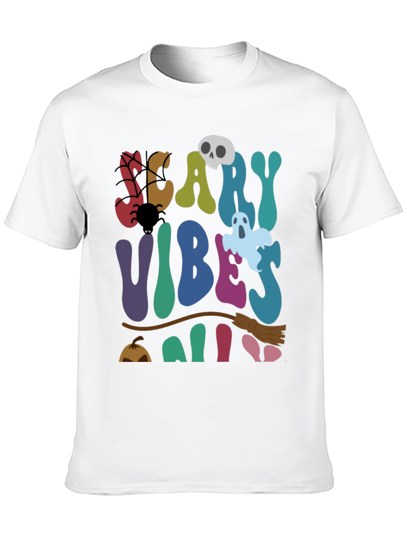 Scary Vibes Only Halloween T-Shirt