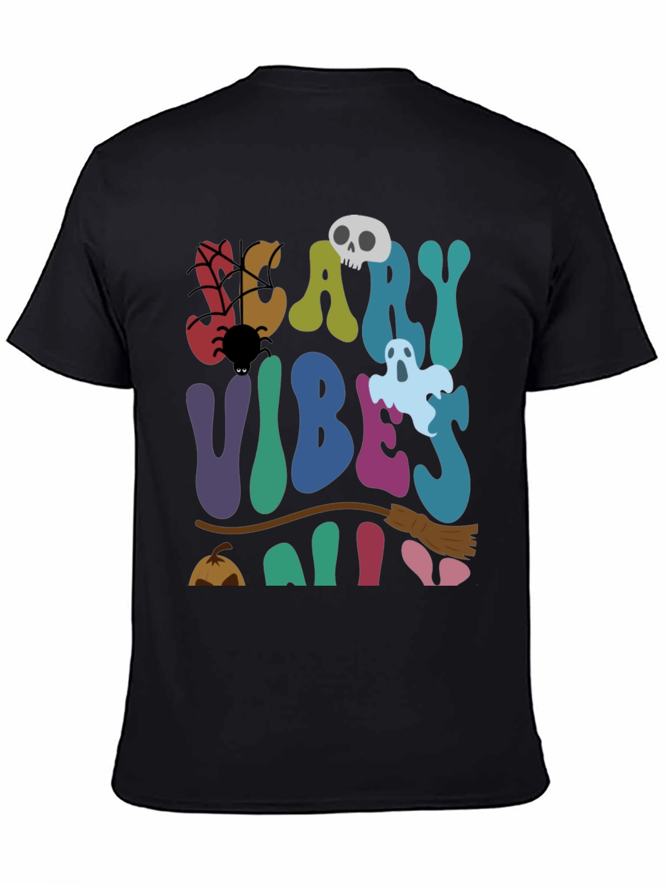 Scary Vibes Only Halloween T-Shirt