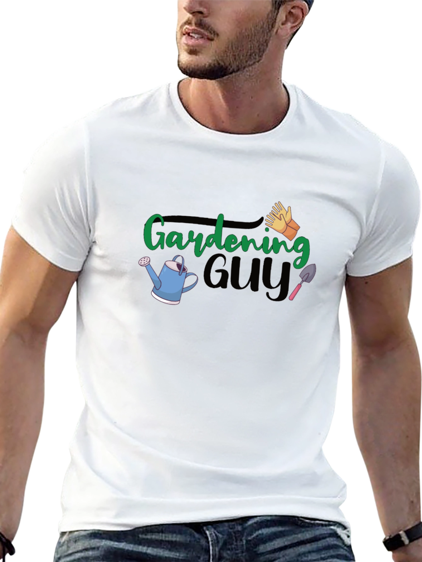 Gardening Guy Graphic Tee