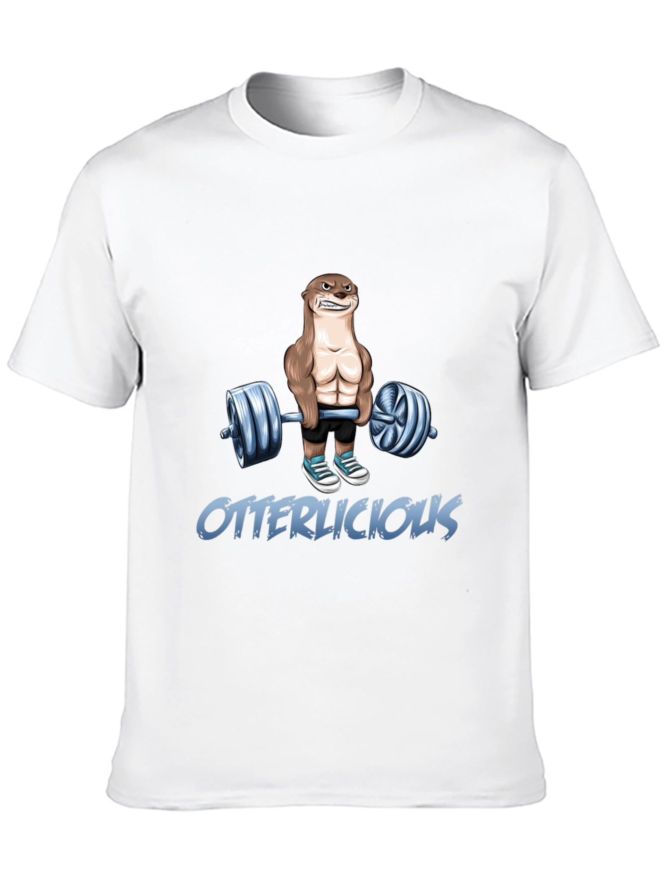 Otterlicious Workout T-Shirt - Funny Fitness Tee