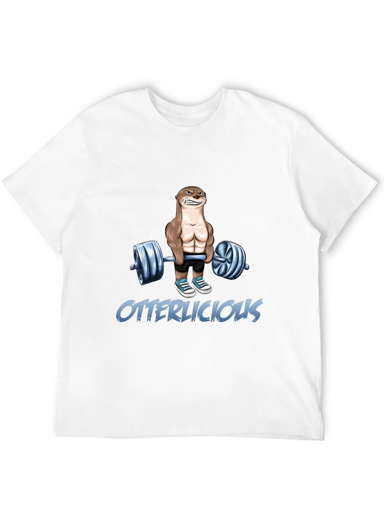 Otterlicious Workout T-Shirt - Funny Fitness Tee