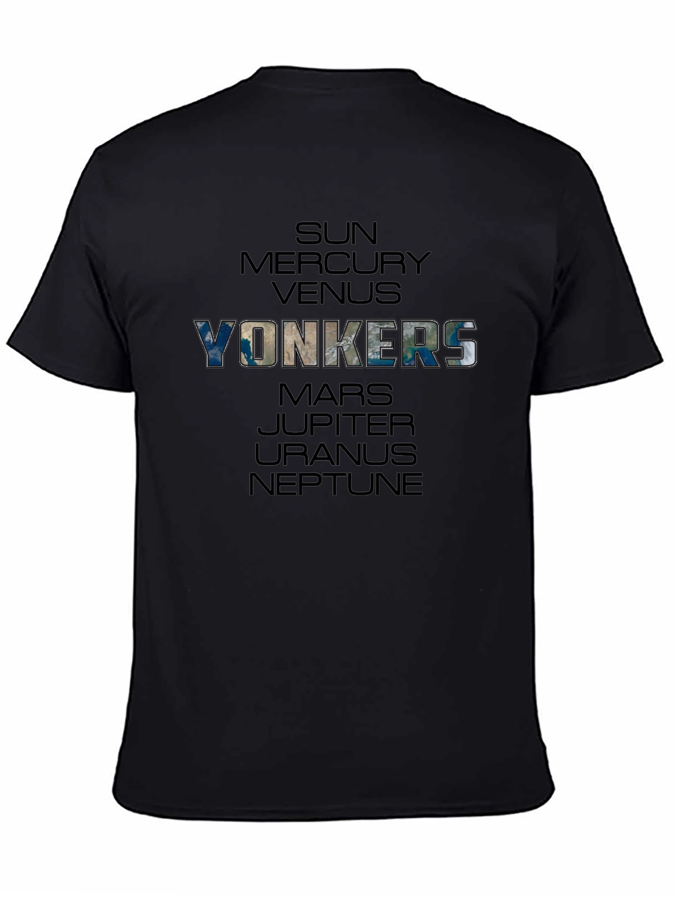 Yonkers Planet T-Shirt - Space Graphic Tee