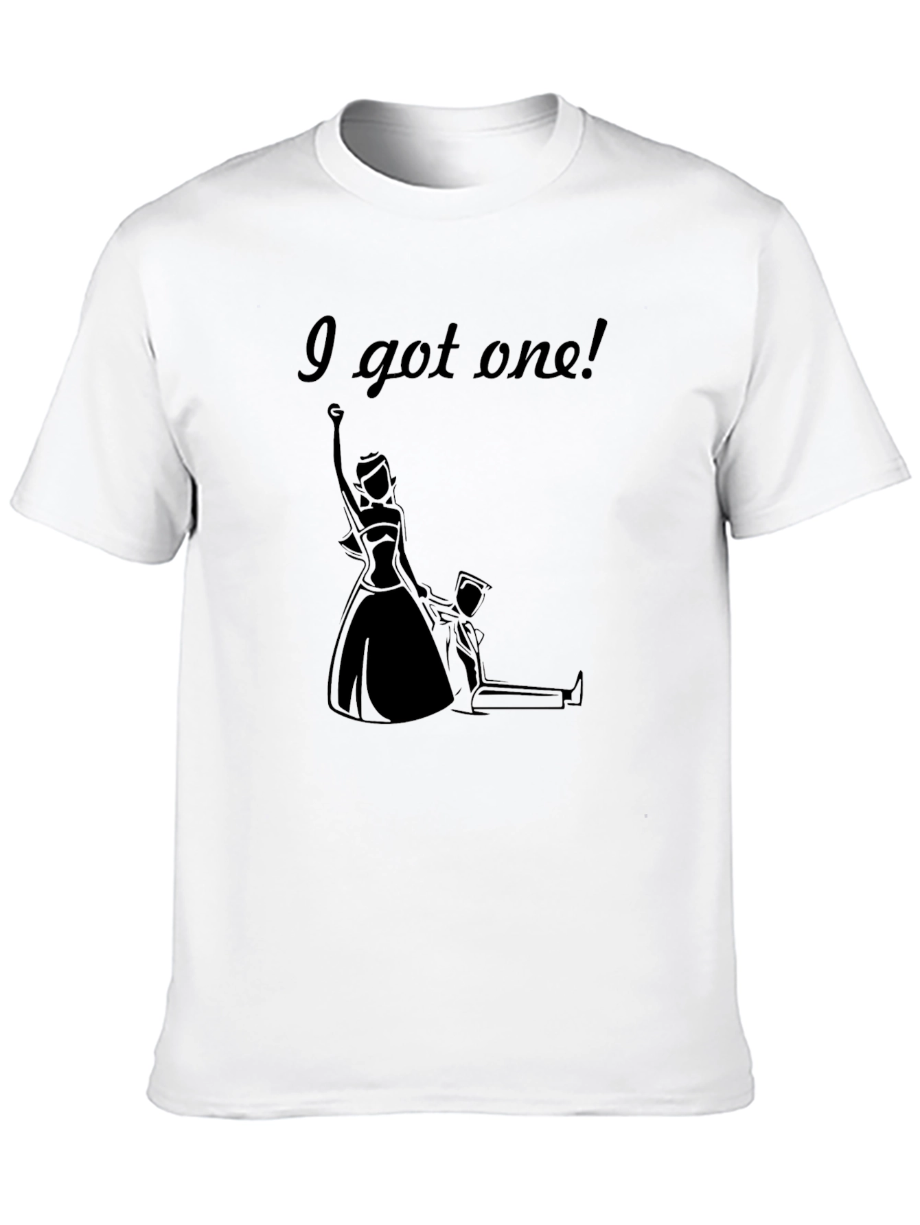 Funny Graduation T-Shirt - I Got One! - Black