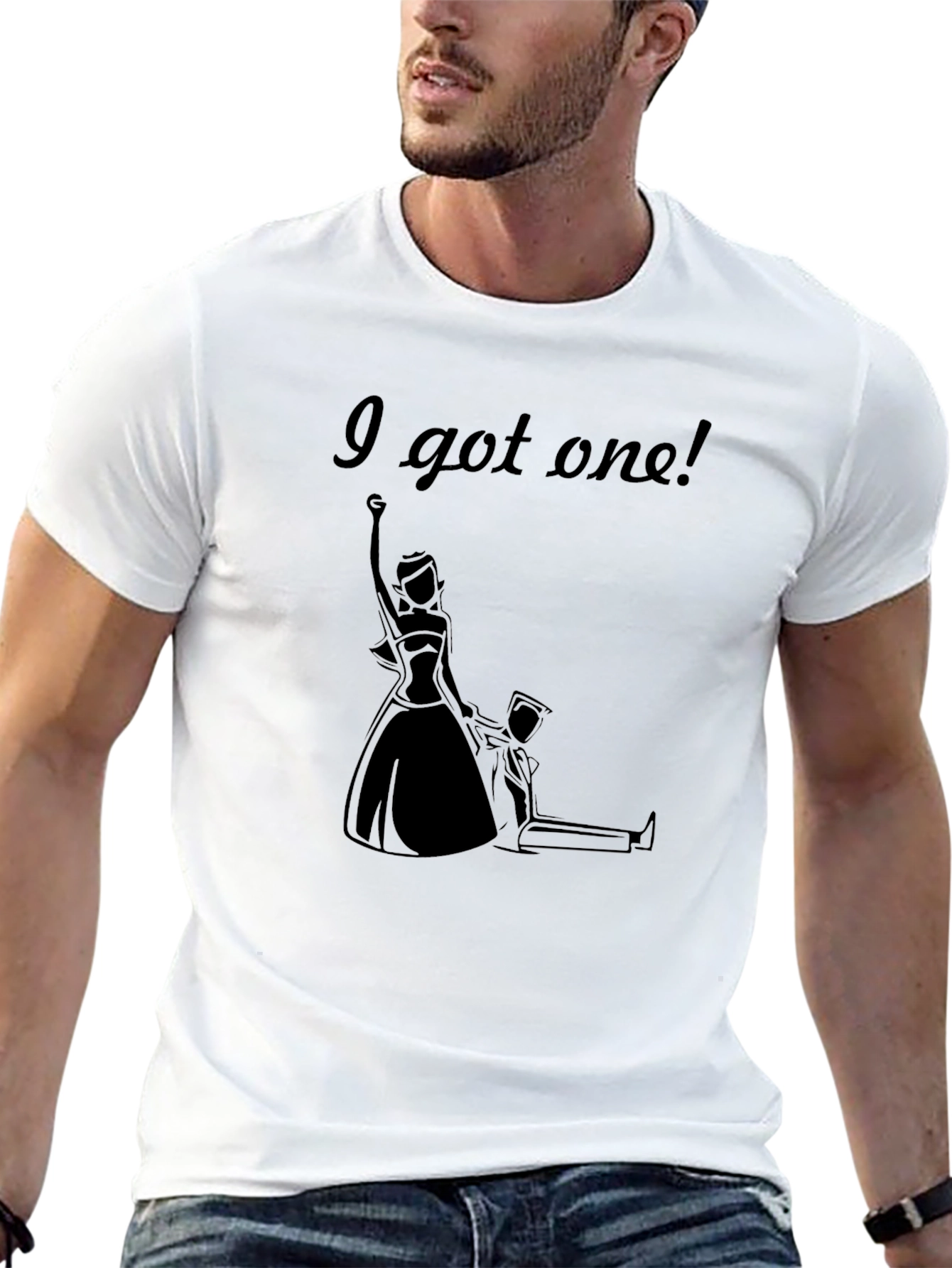 Funny Graduation T-Shirt - I Got One! - Black