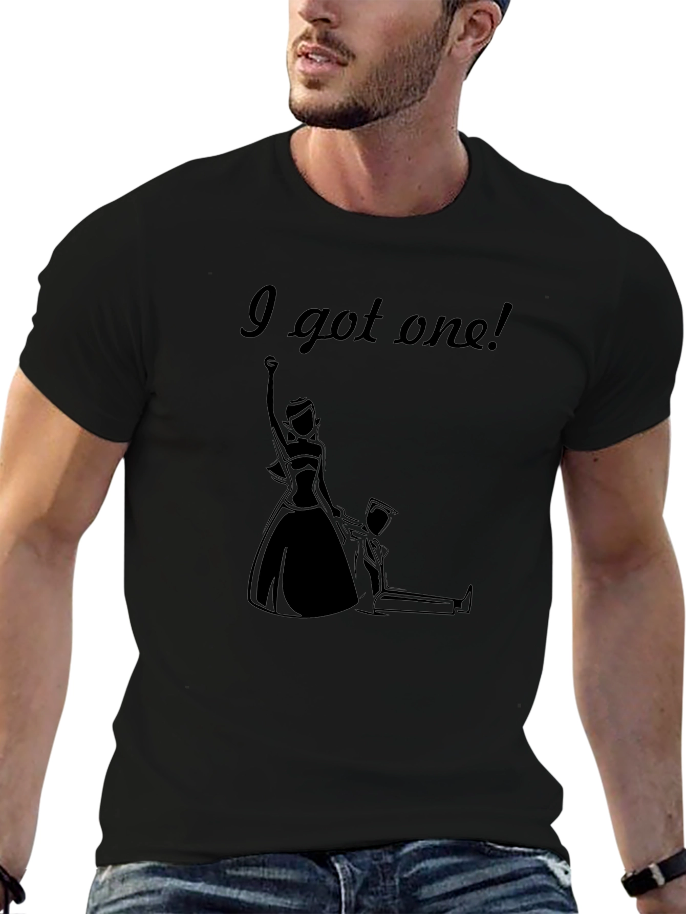 Funny Graduation T-Shirt - I Got One! - Black
