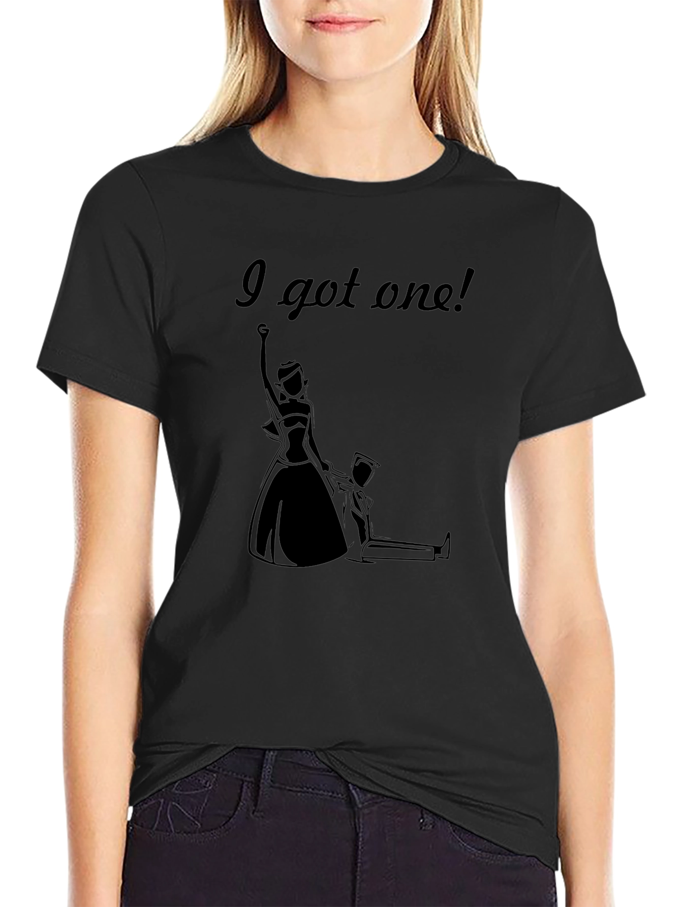 Funny Graduation T-Shirt - I Got One! - Black