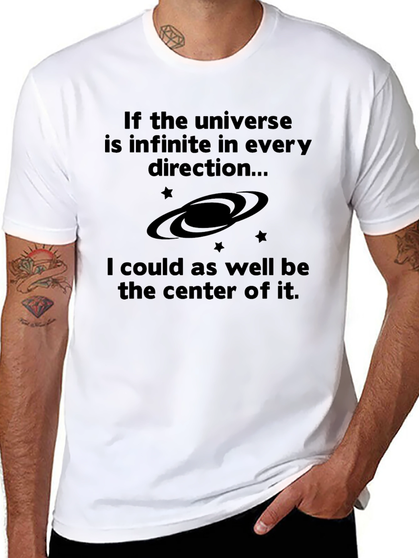 Infinite Universe T-Shirt - Center of It All