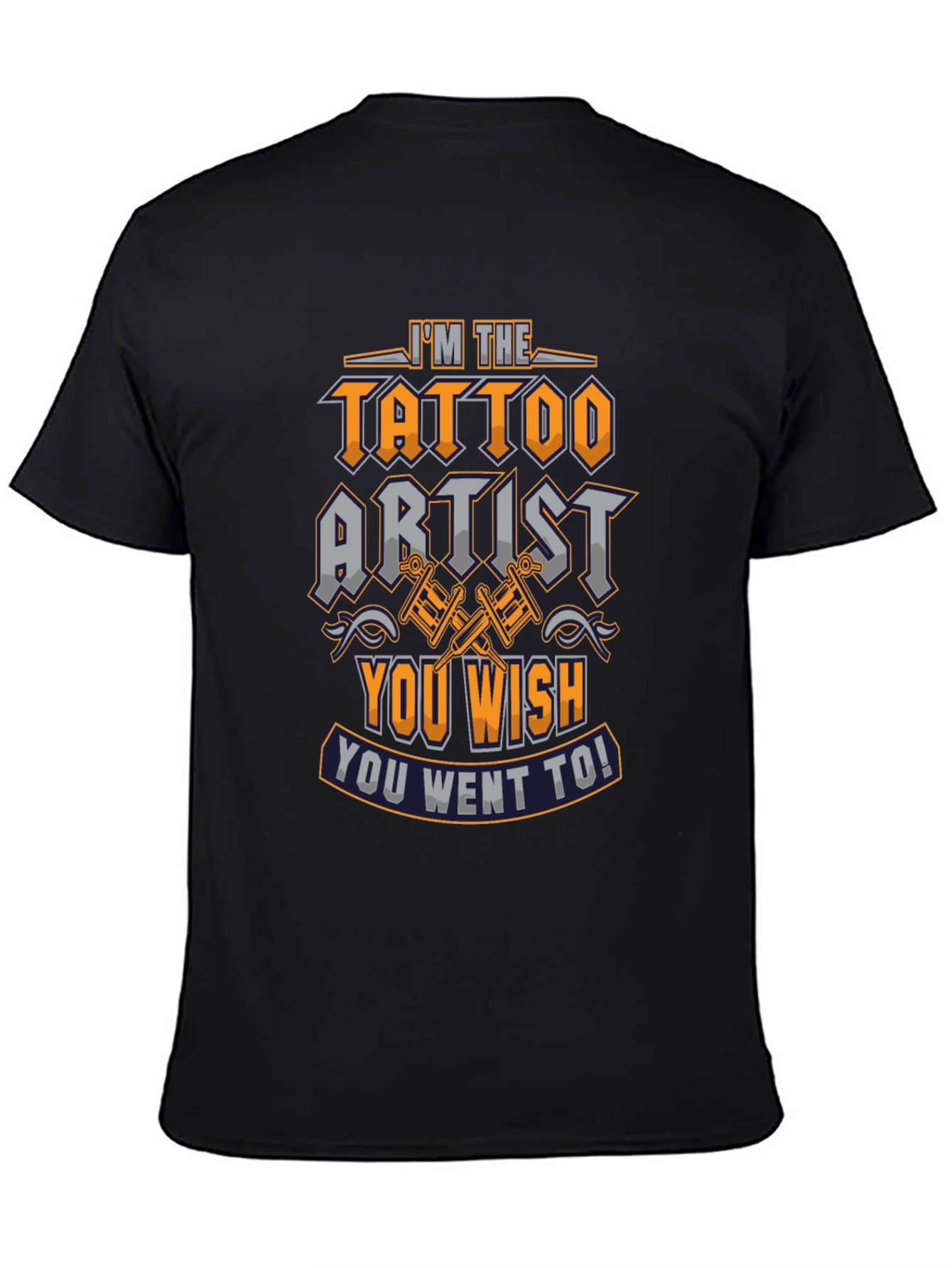 Tattoo Artist Graphic T-Shirt - Mens Black Tee