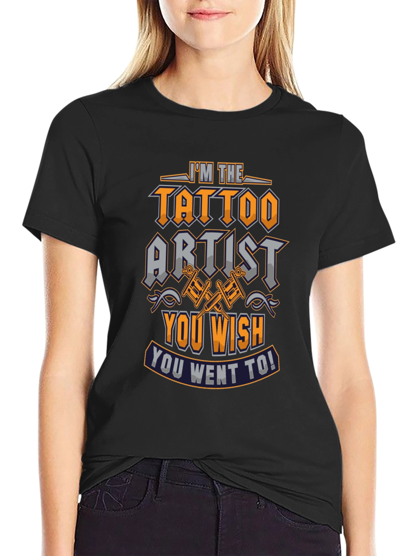 Tattoo Artist Graphic T-Shirt - Mens Black Tee