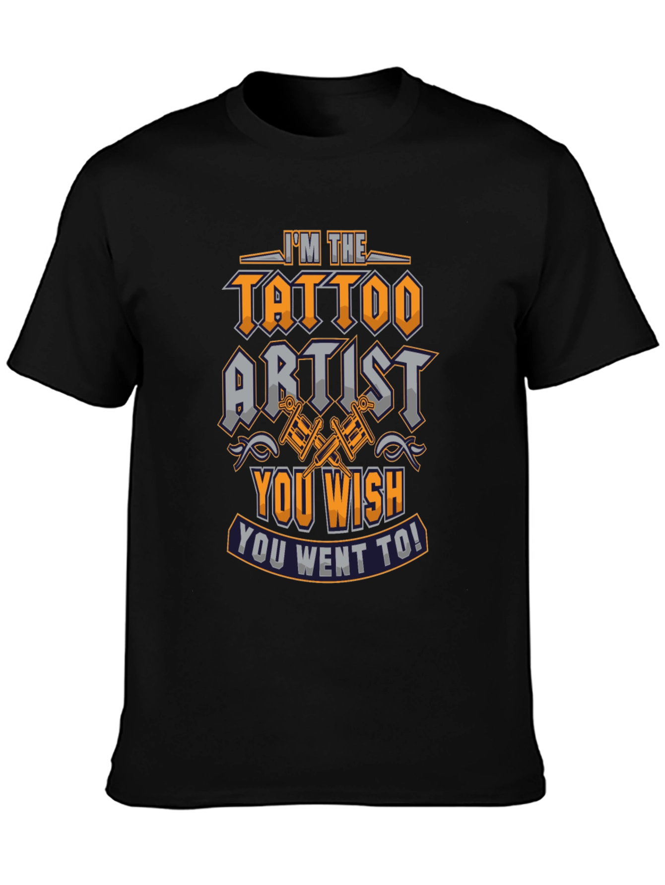 Tattoo Artist Graphic T-Shirt - Mens Black Tee