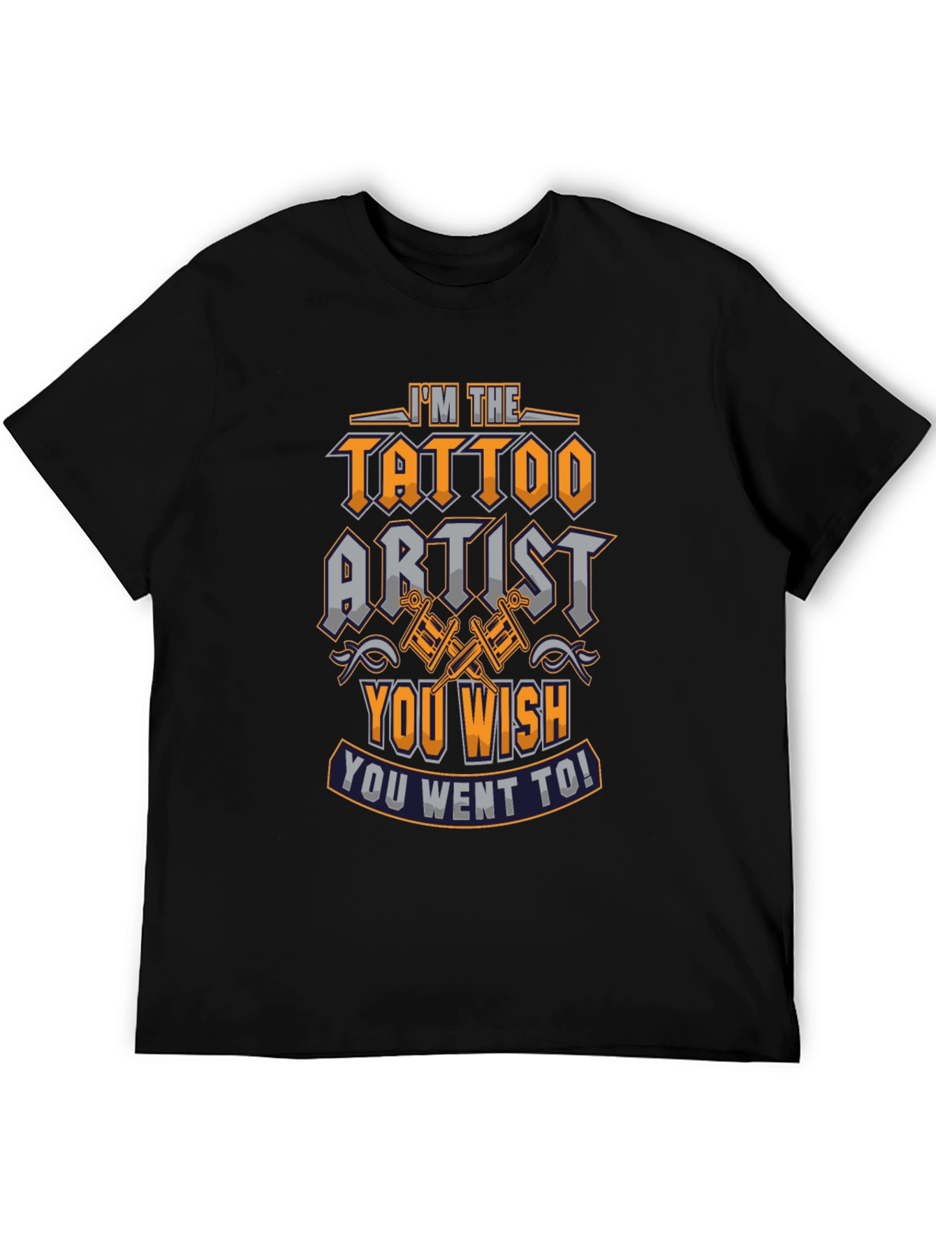 Tattoo Artist Graphic T-Shirt - Mens Black Tee