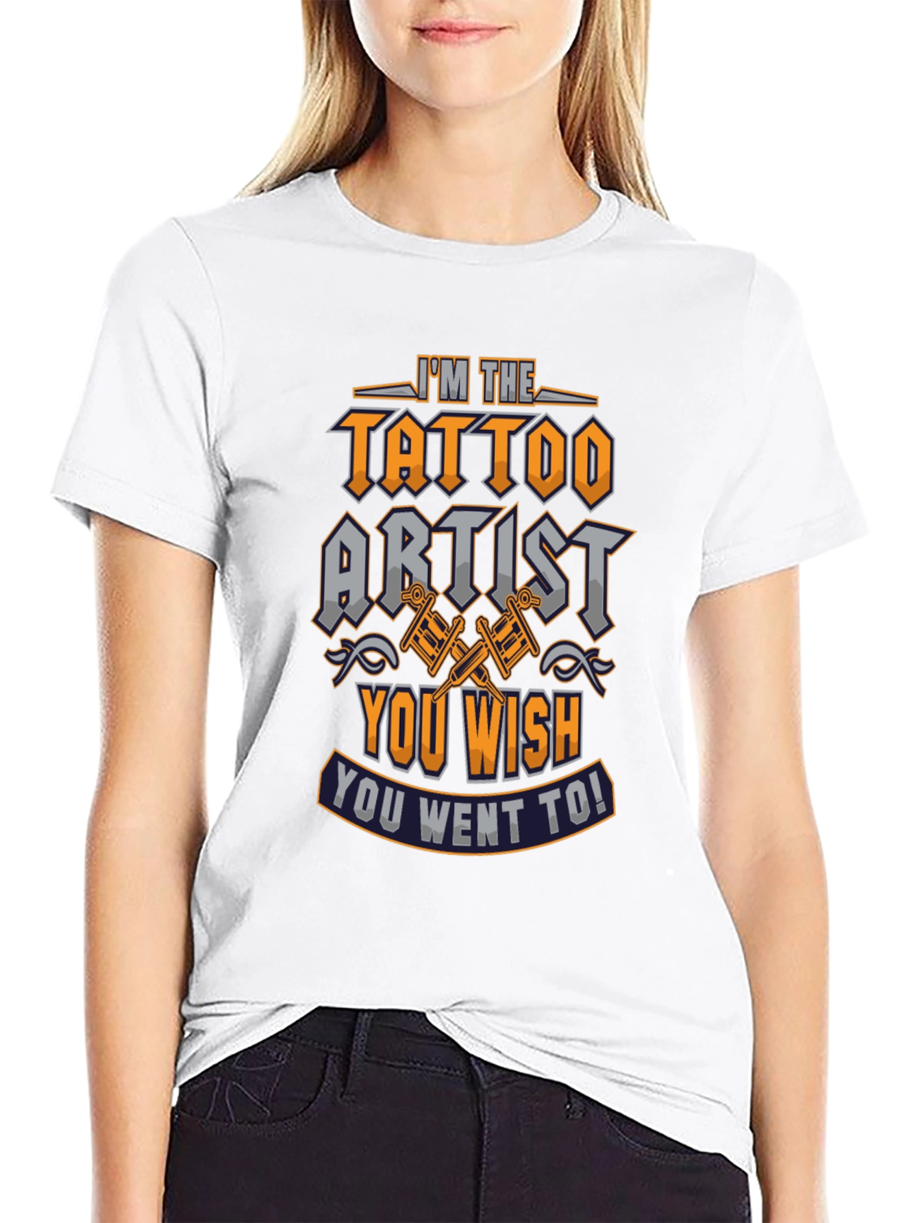 Tattoo Artist Graphic T-Shirt - Mens Black Tee