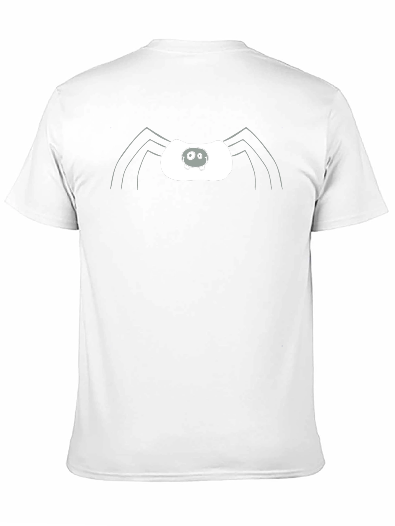 Cartoon Spider Graphic Black T-Shirt