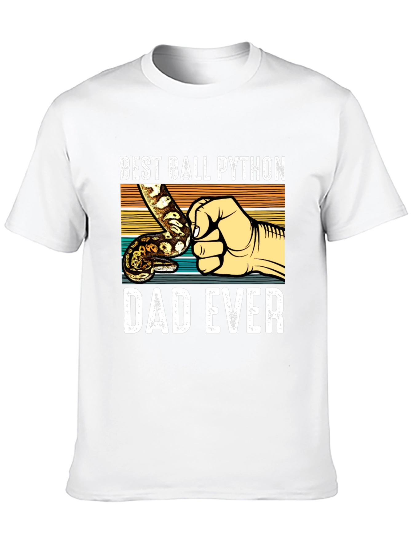 Best Ball Python Dad Ever T-Shirt