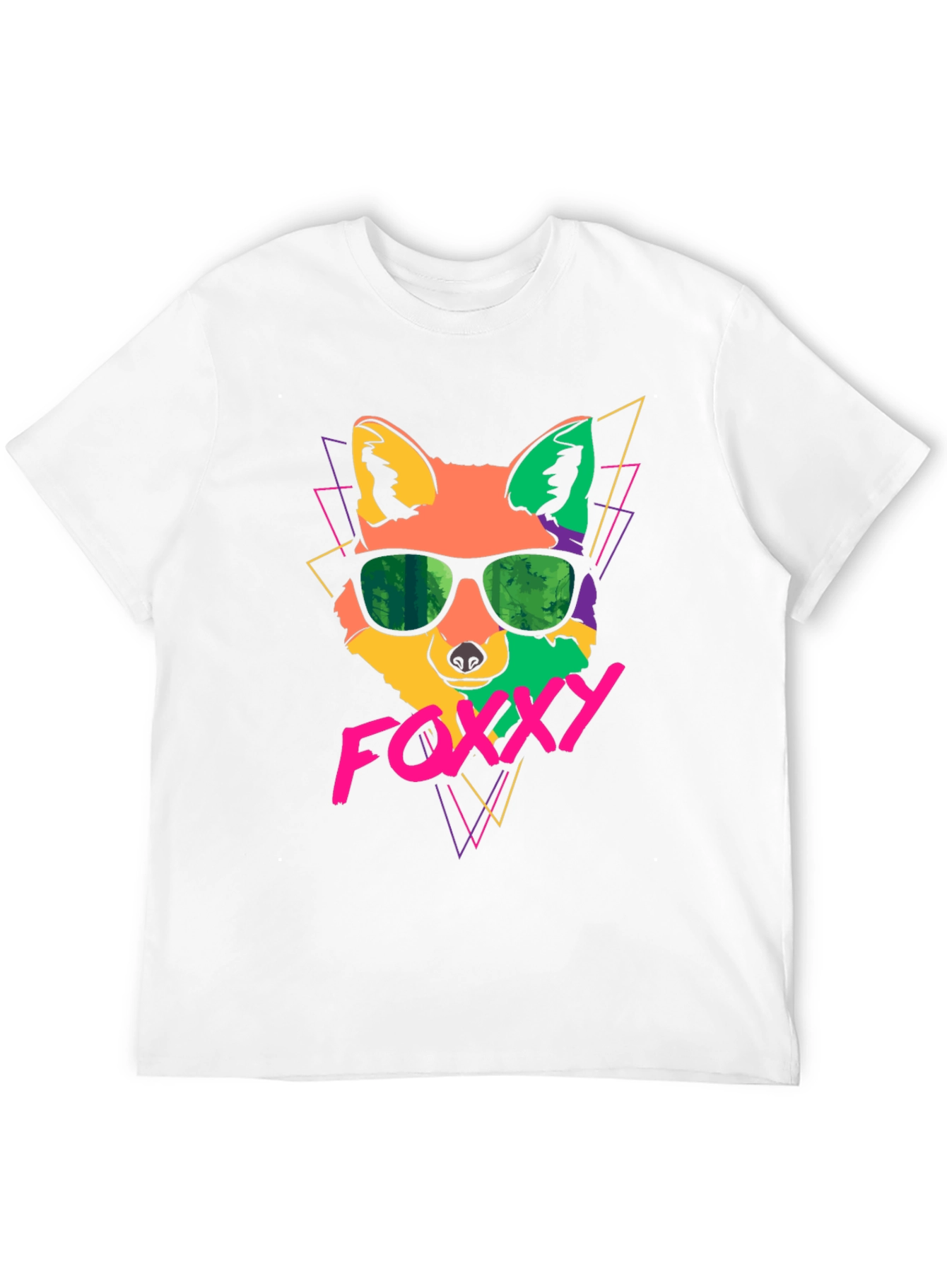 Funky Fox T-Shirt - Retro 80s Style