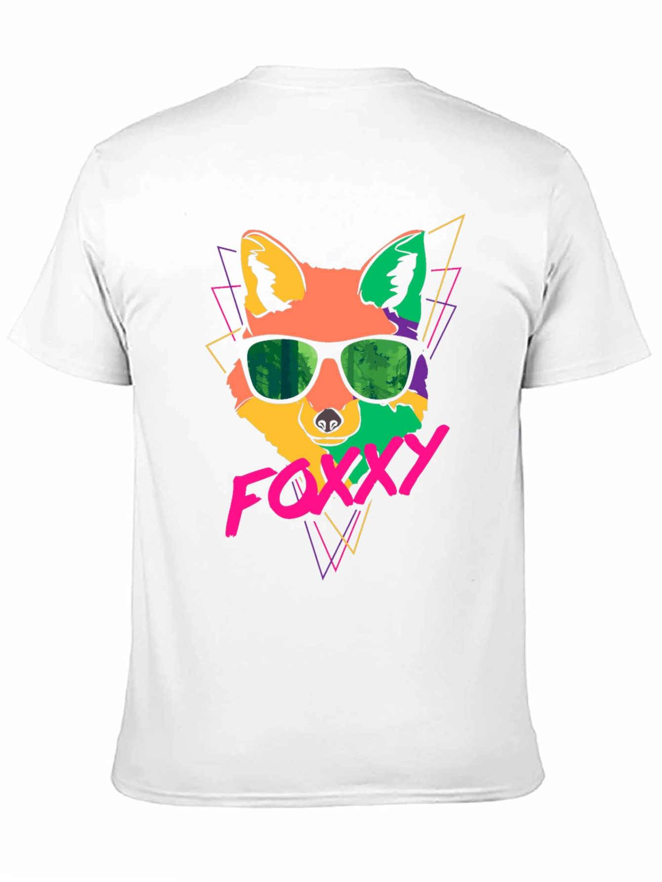 Funky Fox T-Shirt - Retro 80s Style