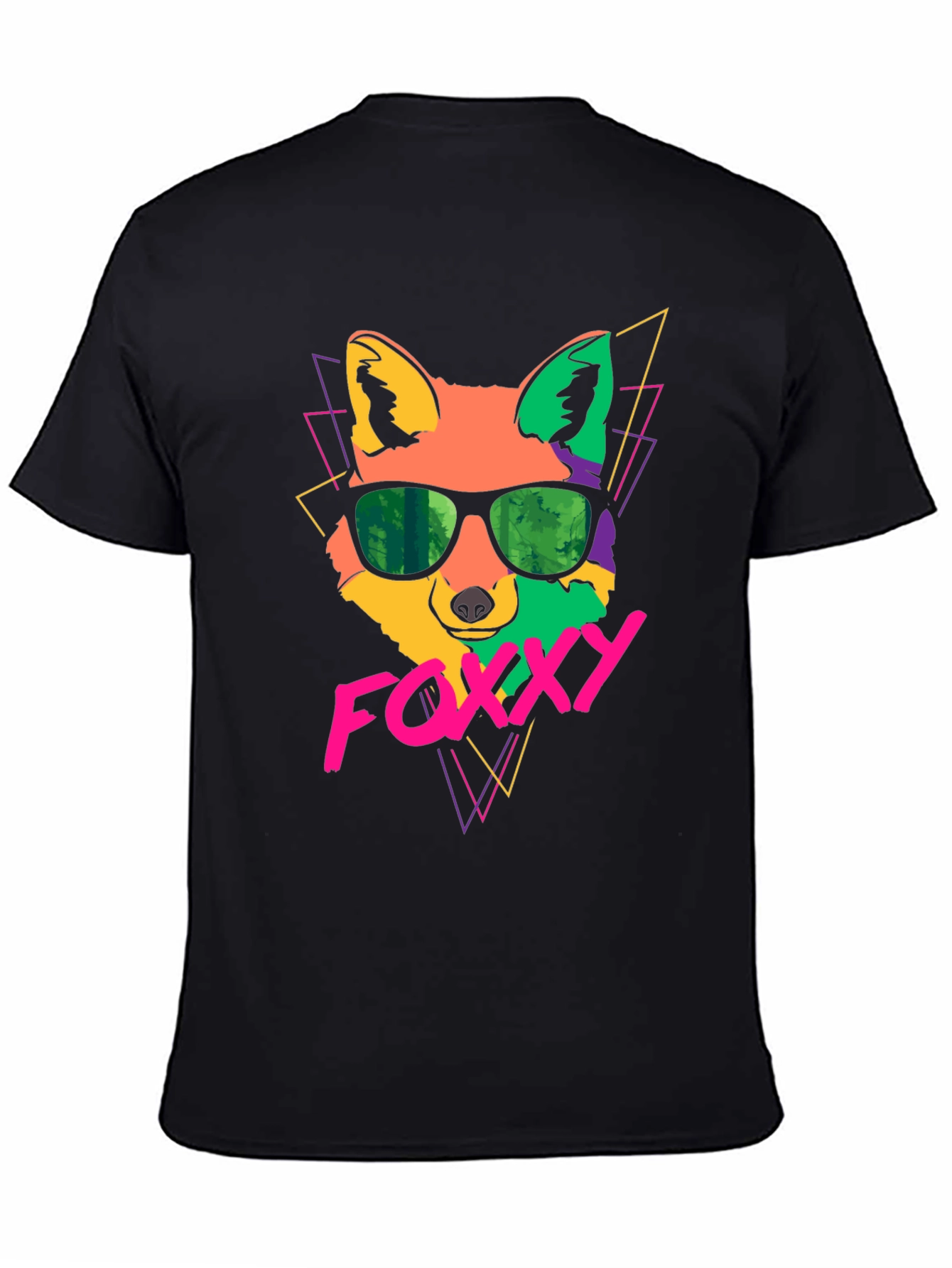 Funky Fox T-Shirt - Retro 80s Style