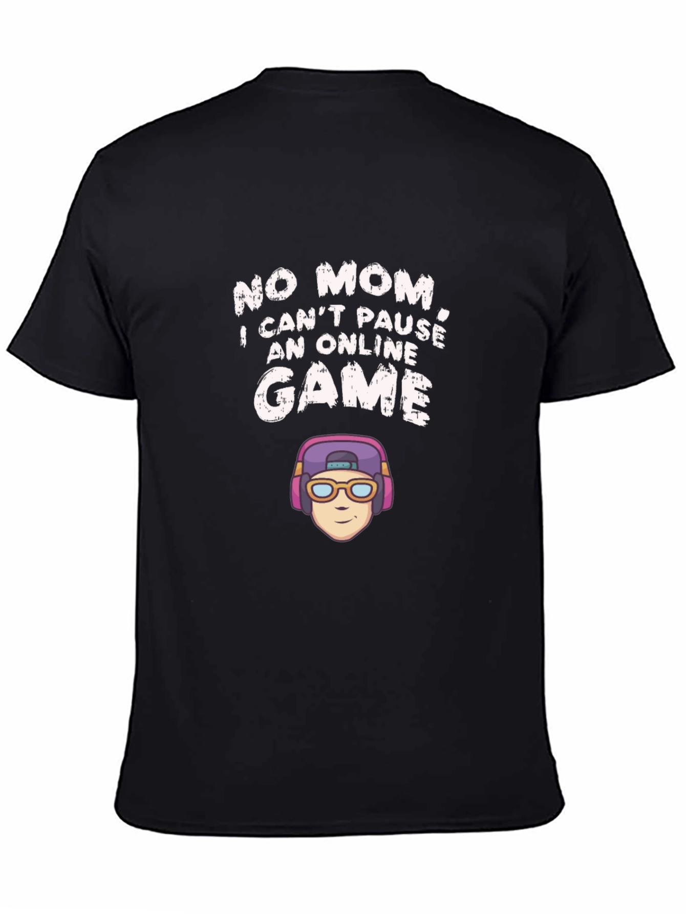 Funny Gamer T-Shirt - No Pause Online Game