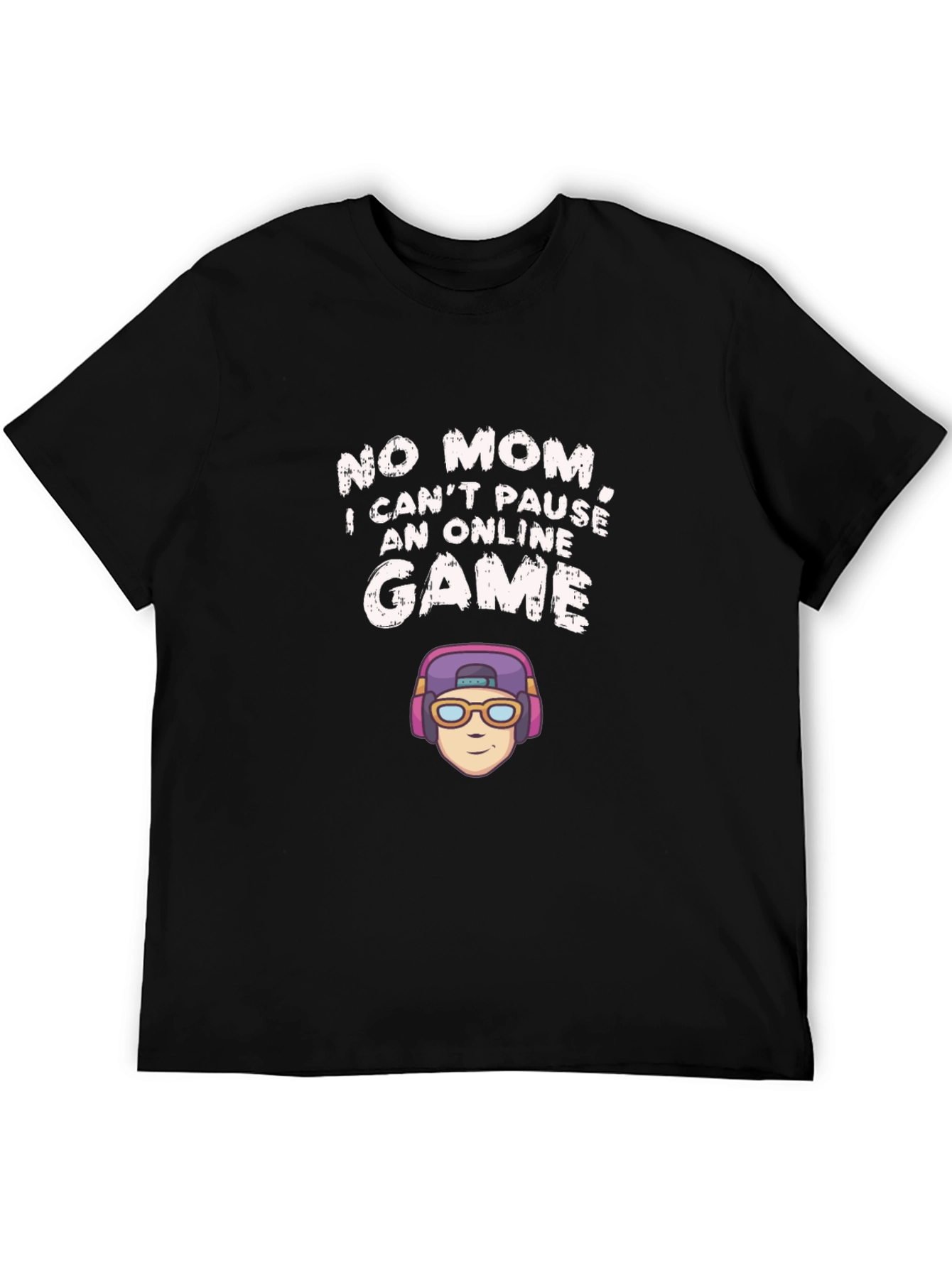 Funny Gamer T-Shirt - No Pause Online Game