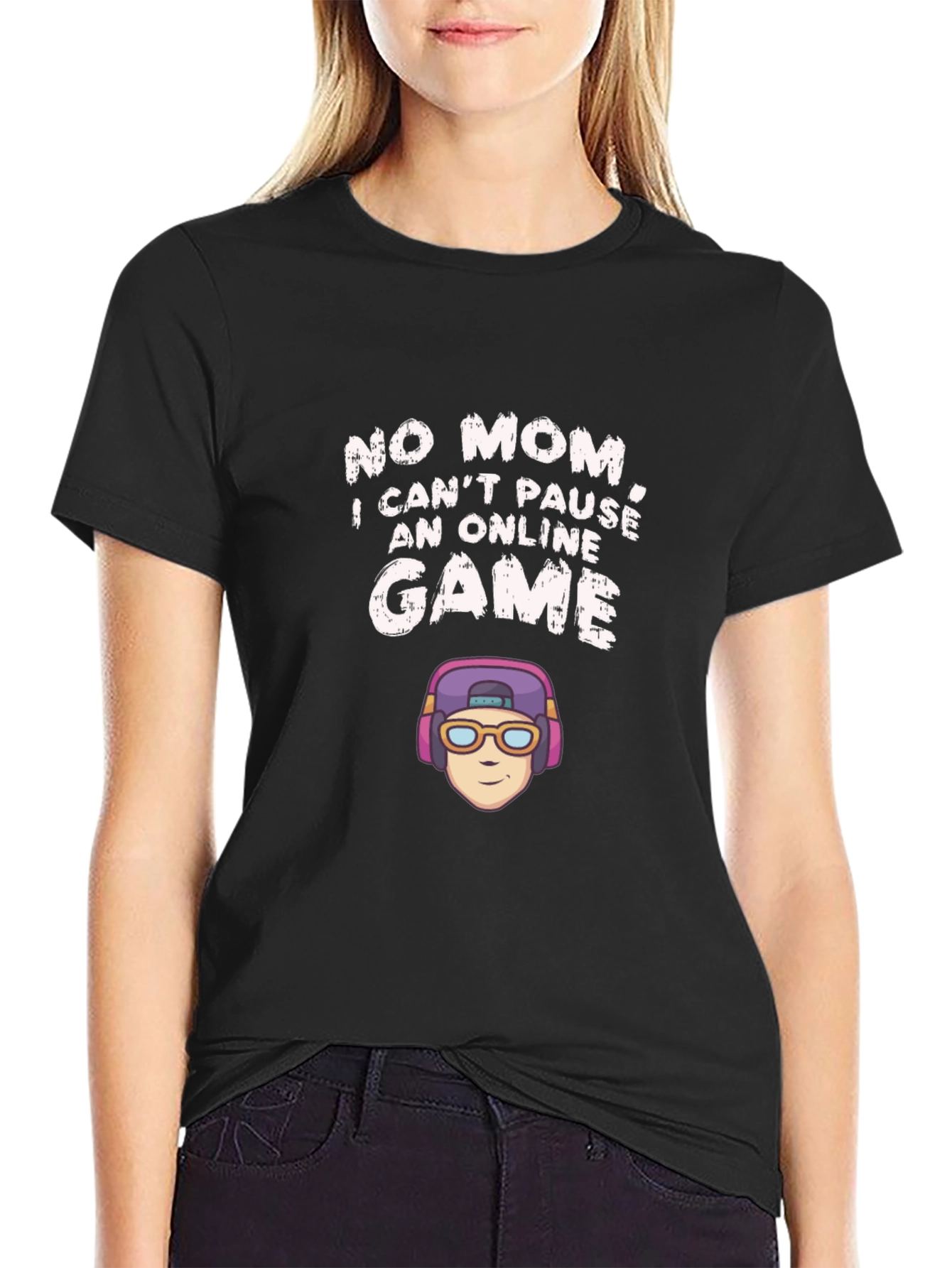 Funny Gamer T-Shirt - No Pause Online Game