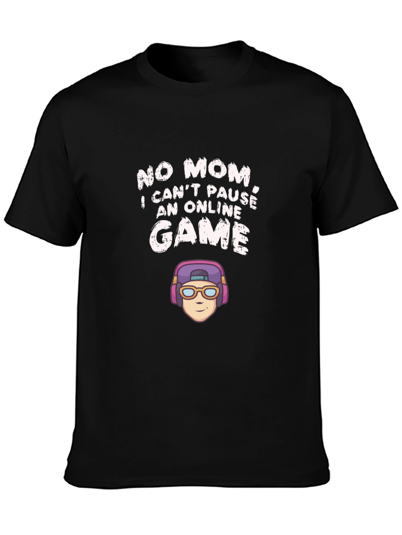 Funny Gamer T-Shirt - No Pause Online Game