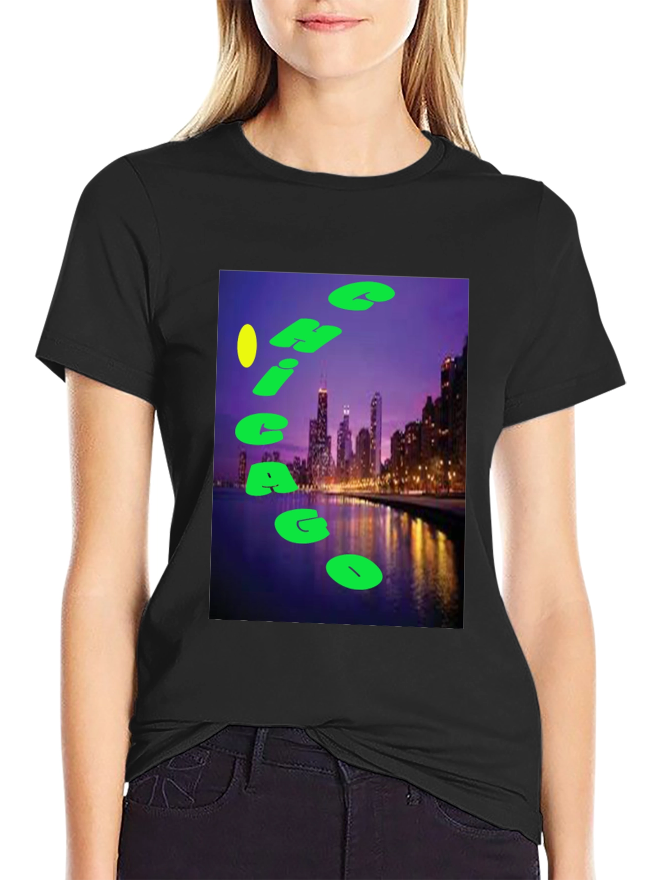 Night City Graphic Tee - Modern Style