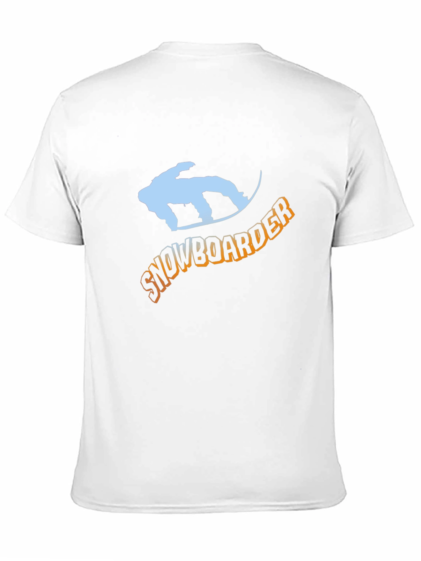 Snowboarder Graphic Tee - Black T-Shirt