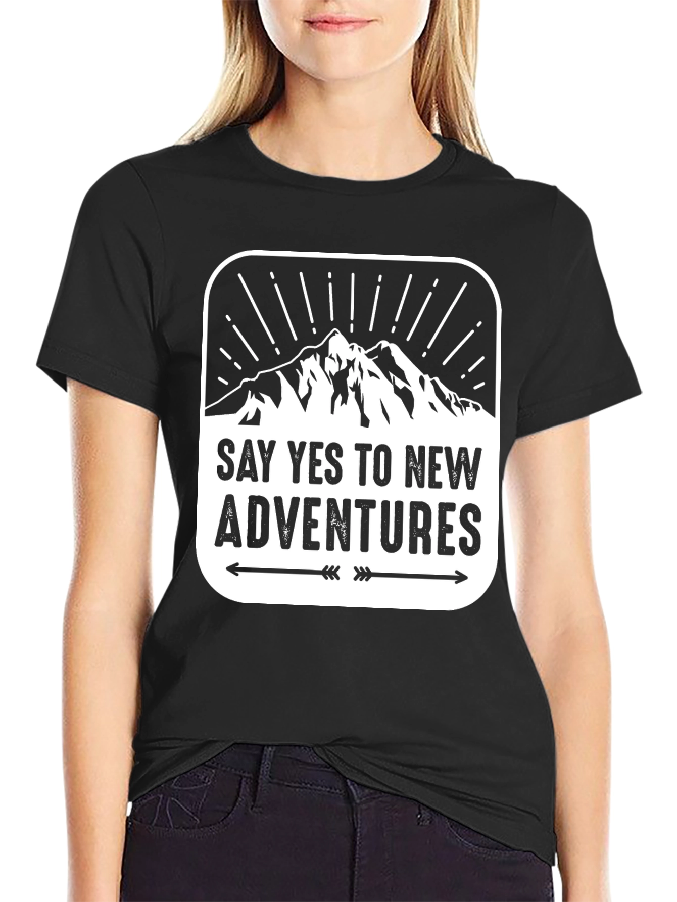 Say Yes to New Adventures Graphic Tee