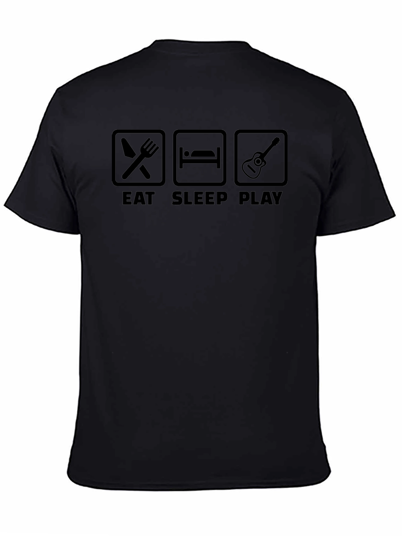 Eat Sleep Play Graphic Tee - Musicians Life Shirt