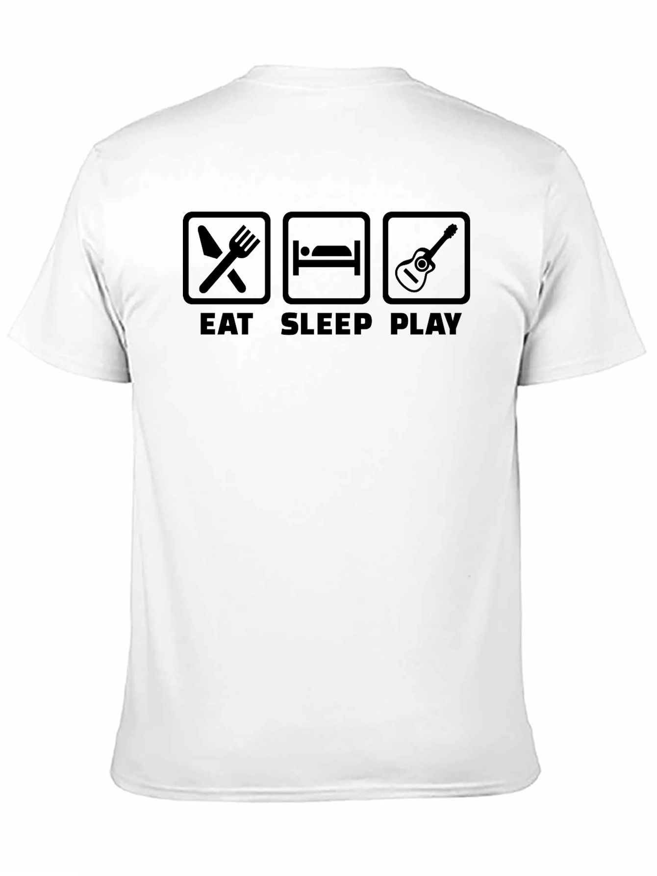 Eat Sleep Play Graphic Tee - Musicians Life Shirt
