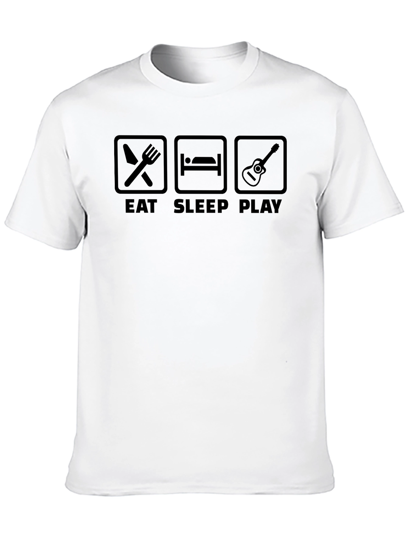 Eat Sleep Play Graphic Tee - Musicians Life Shirt