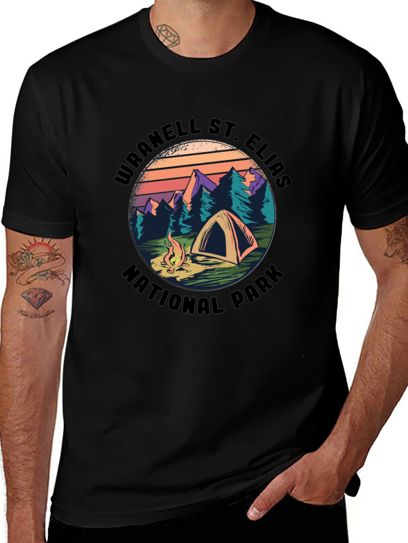 Wrangell St. Elias National Park Graphic Tee