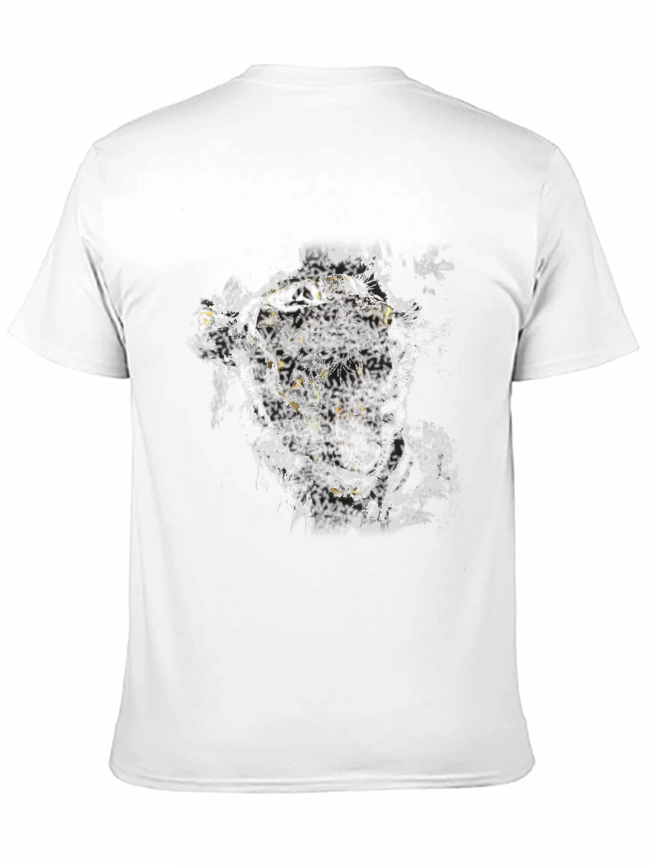 Tiger Graphic Black T-Shirt - Bold Animal Print Tee