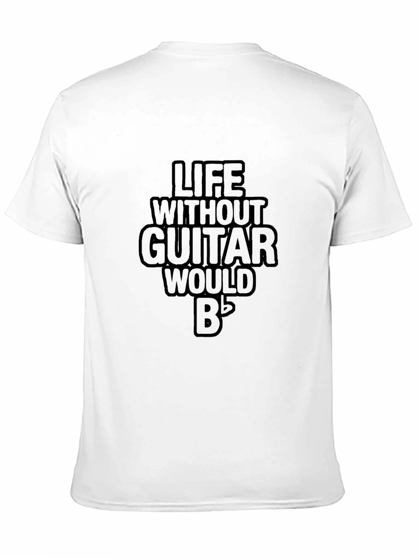 Life Without Guitar T-Shirt - Musician Tee