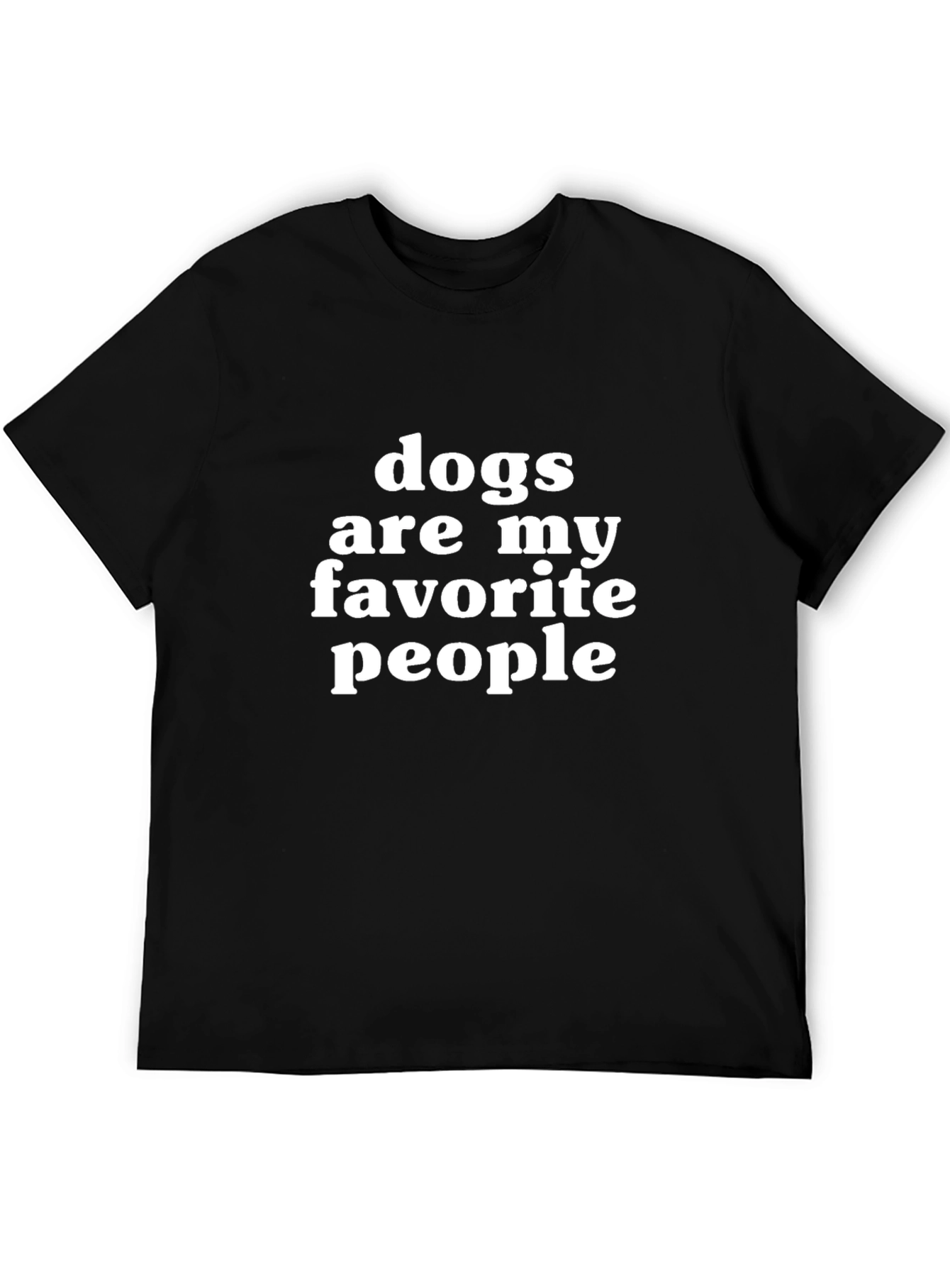 Dogs Are My Favorite People Graphic Tee