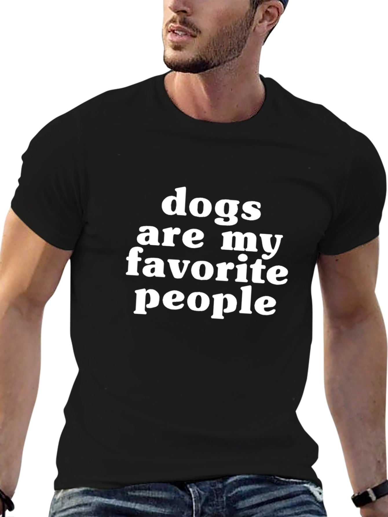 Dogs Are My Favorite People Graphic Tee