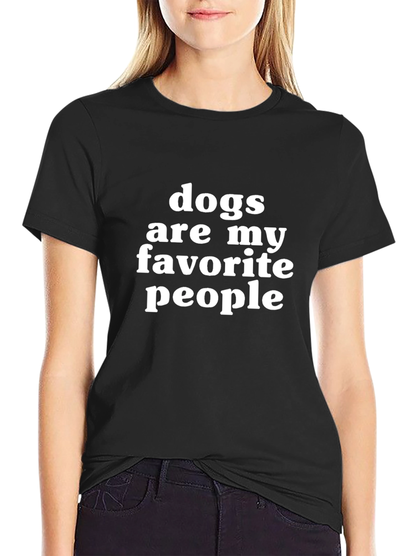 Dogs Are My Favorite People Graphic Tee