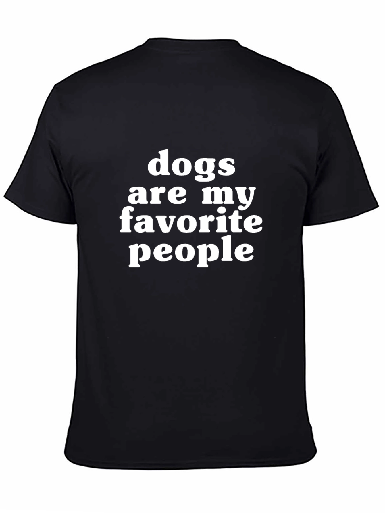 Dogs Are My Favorite People Graphic Tee