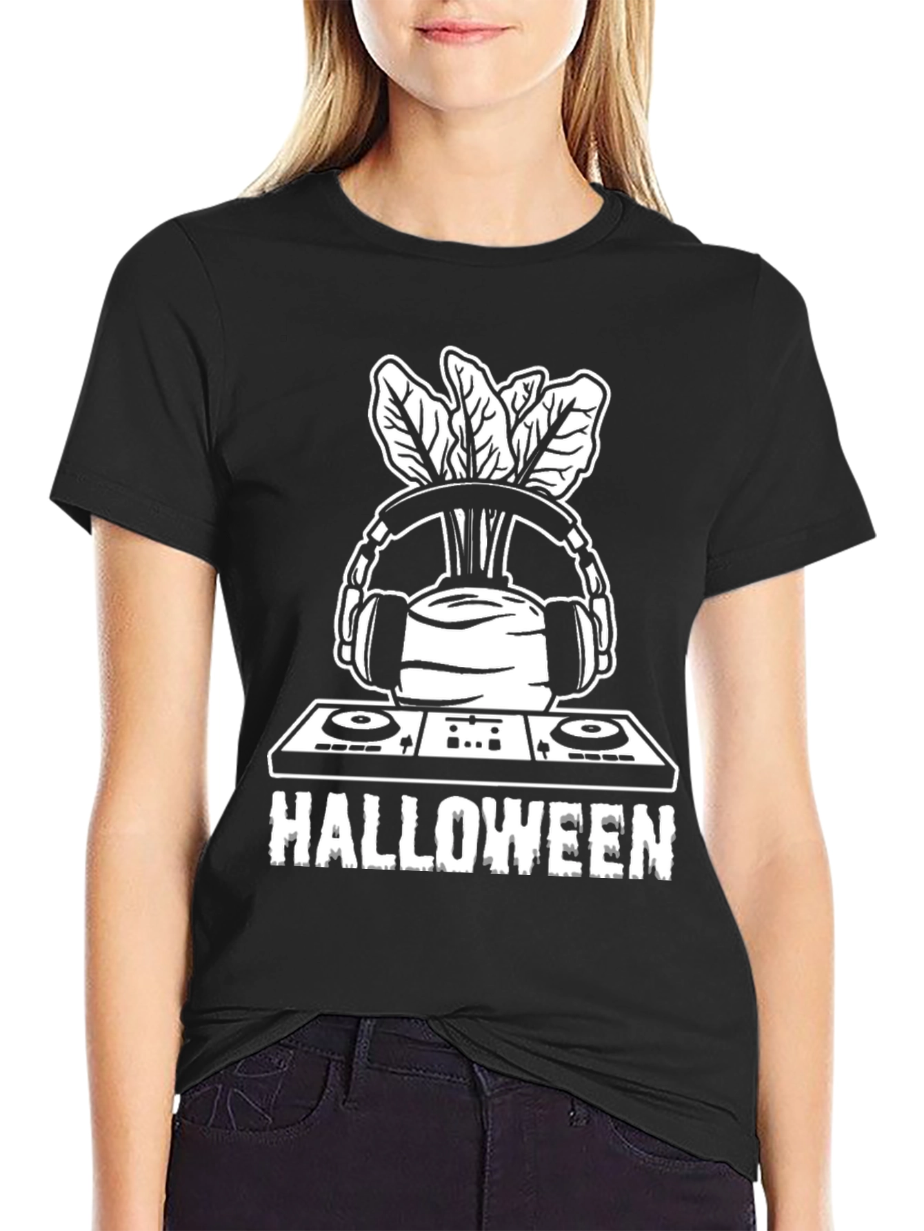 Halloween Beet DJ T-Shirt