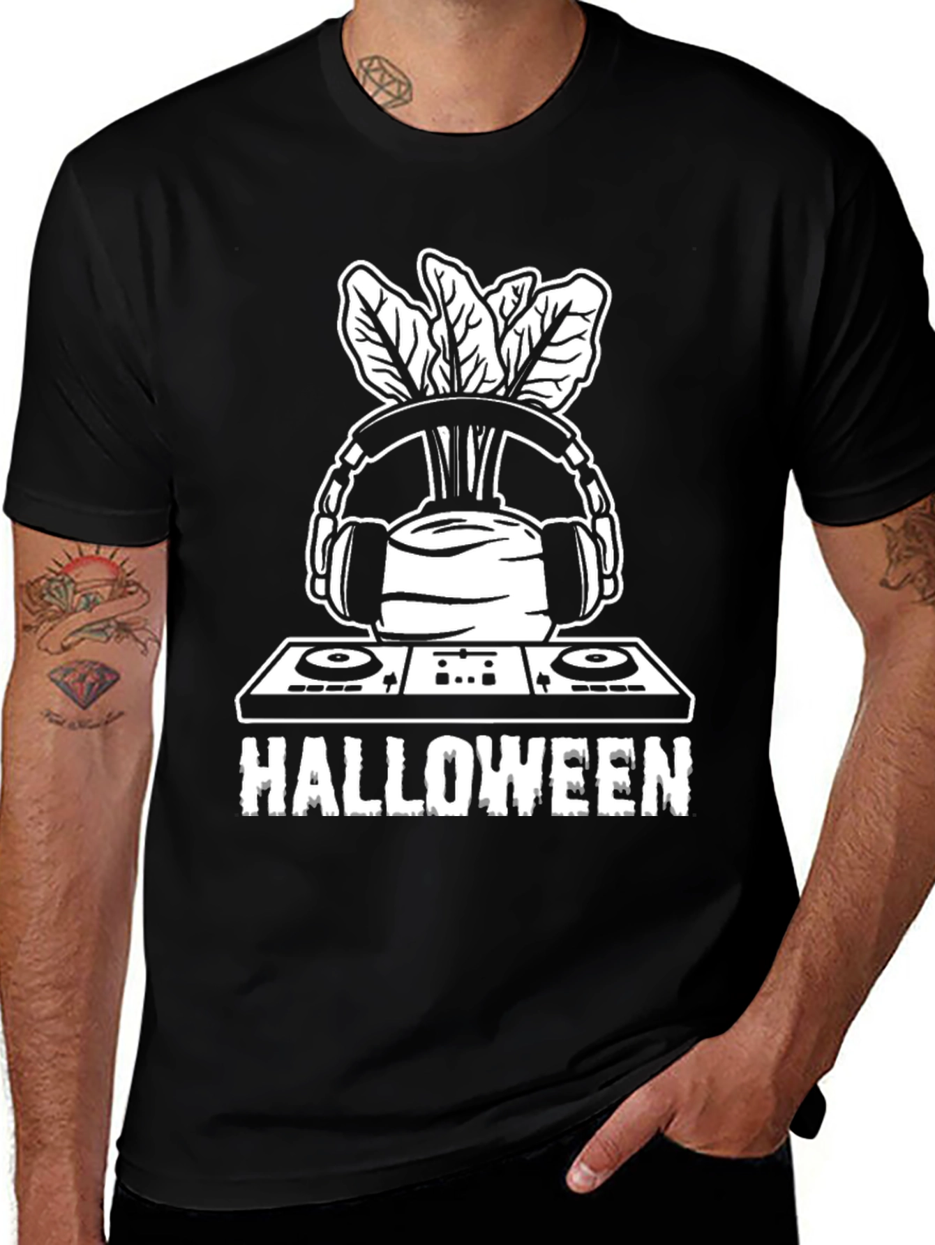 Halloween Beet DJ T-Shirt