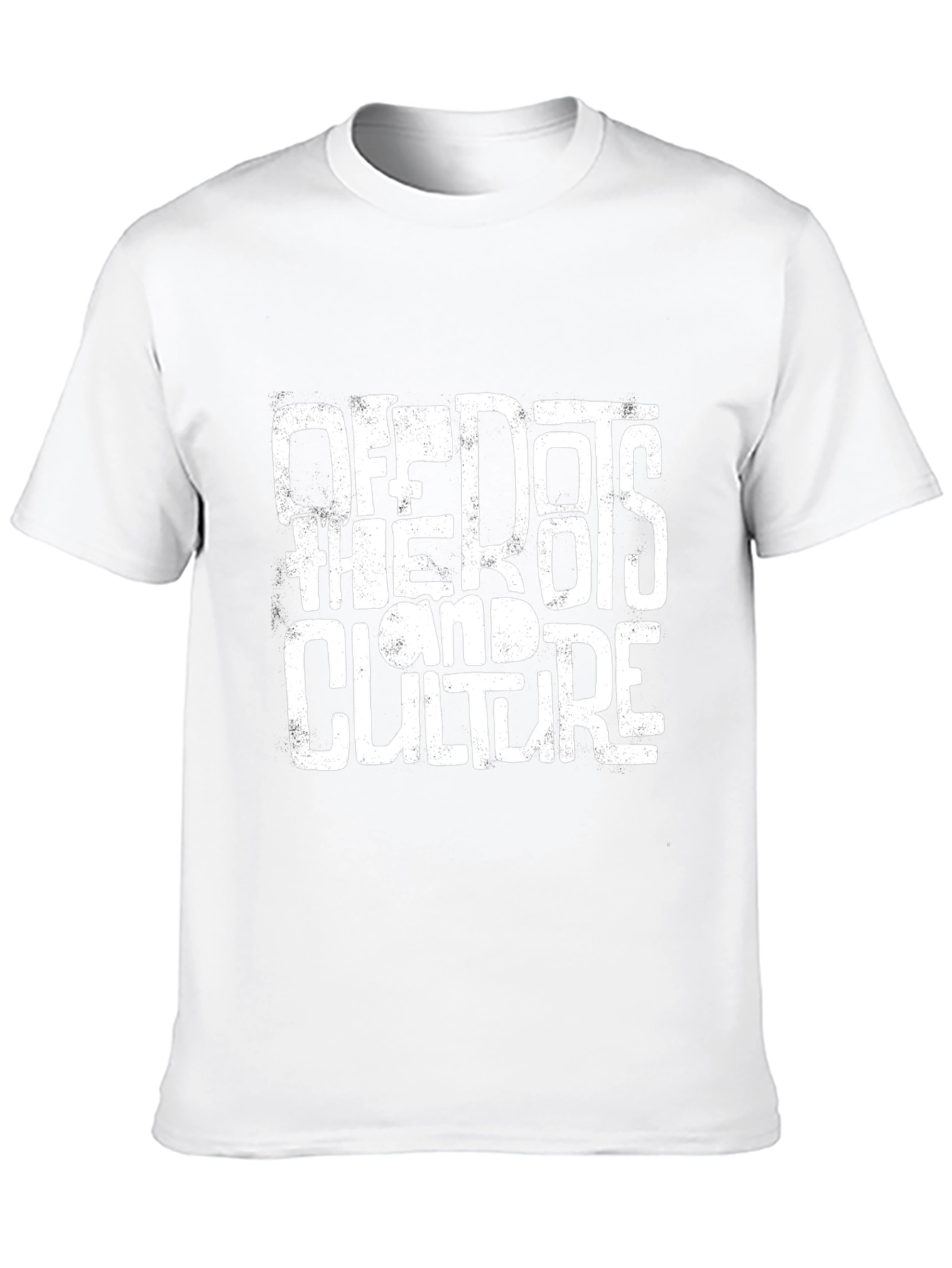 Off the Dots and Culture Black Graphic T-Shirt
