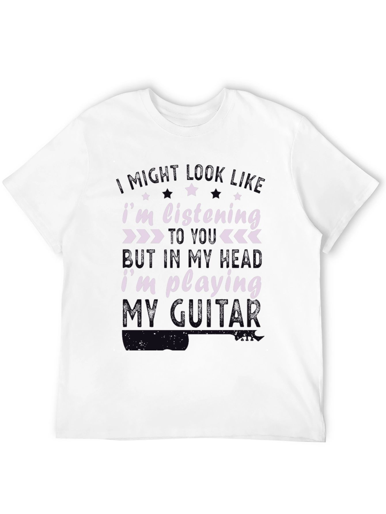 Musician T-Shirt: Im Playing My Guitar
