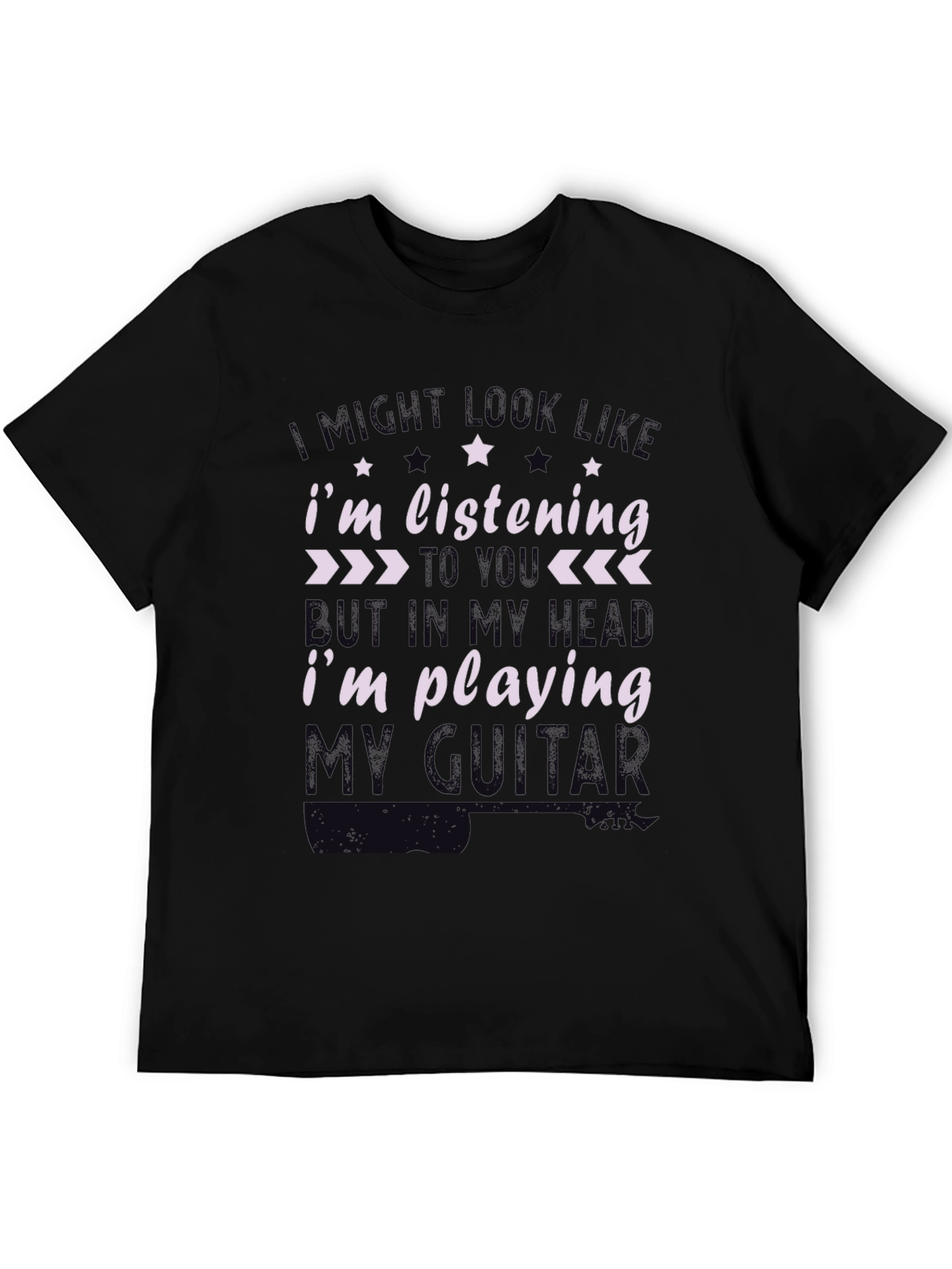 Musician T-Shirt: Im Playing My Guitar